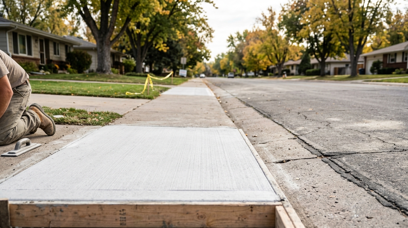 Fort Collins Homeowner Sidewalk Maintenance & Repair Responsibility — Above and Below Concrete
