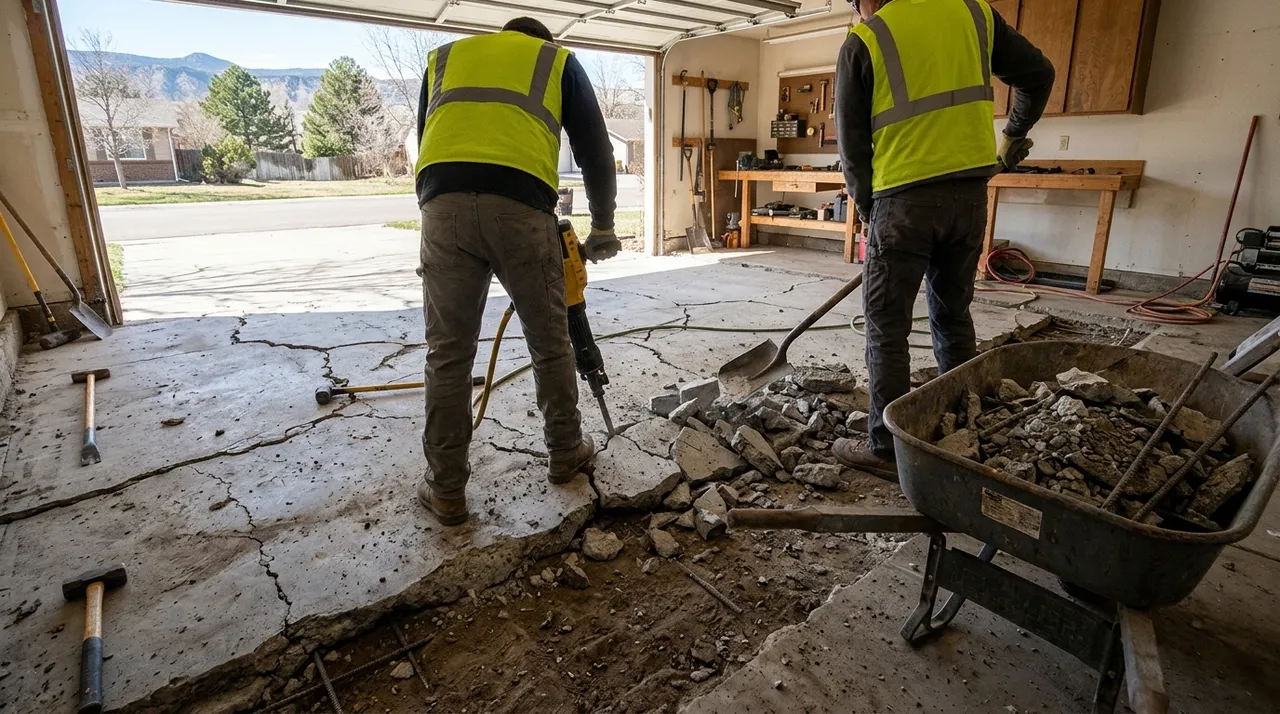 Comparing Repair Methods: Mudjacking vs. Polyurethane Foam — Above and Below Concrete